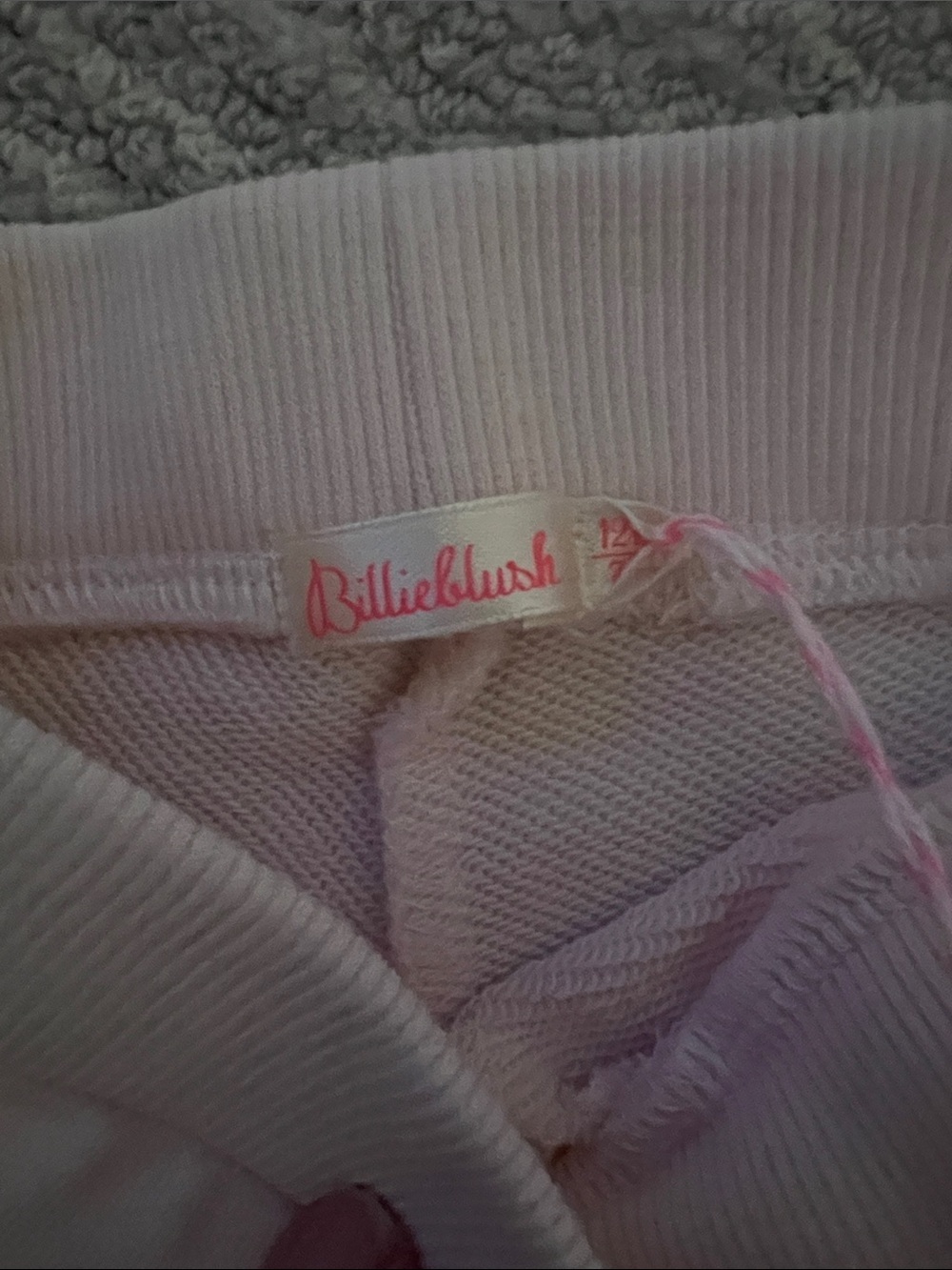 Billieblush Pale Pink Kids Jogger Pants 12m NWT - Picture 3 of 5